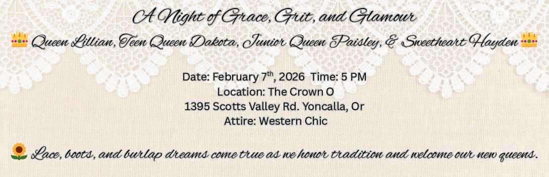 2026 Coronation Ticket